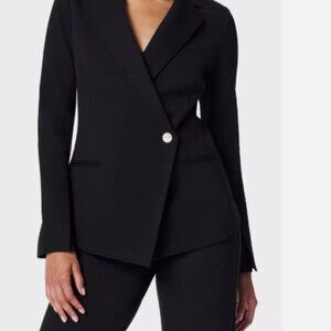 SPANX The Perfect Asymmetrical Ponte Blazer Jacket - 20773R NEW